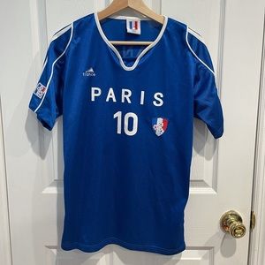 Paris France #10 Soccer Jersey